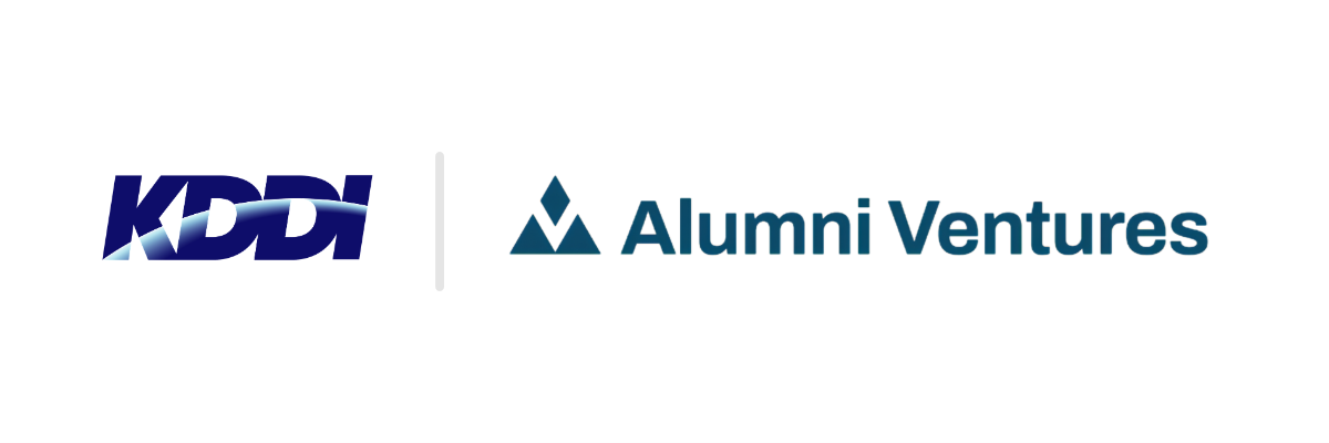 Logo: KDDI, Alumni Ventures