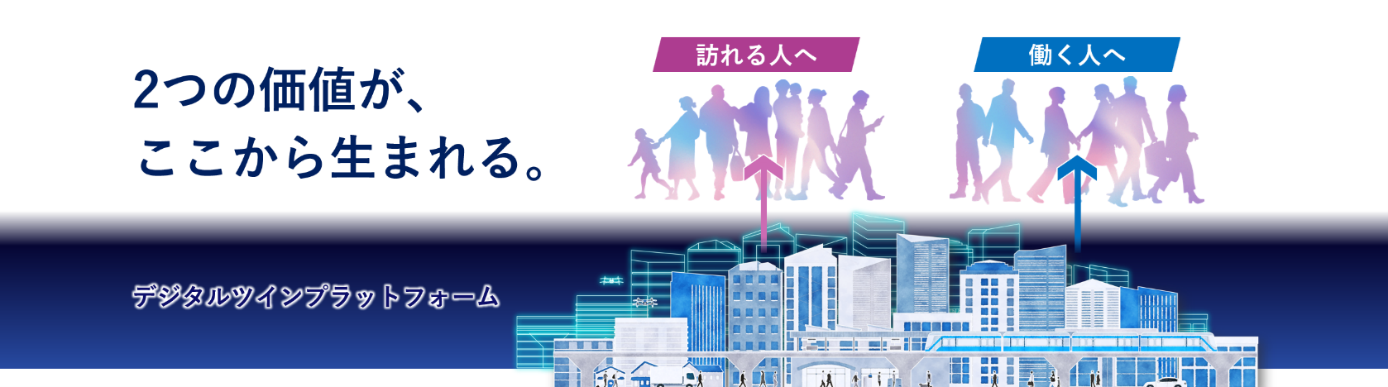 2つの価値が、ここから生まれる。デジタルツインプラットフォーム
